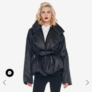 Brand New Tags Attached Norma Kamali Jacket Famous Sleeping Bag Jacket